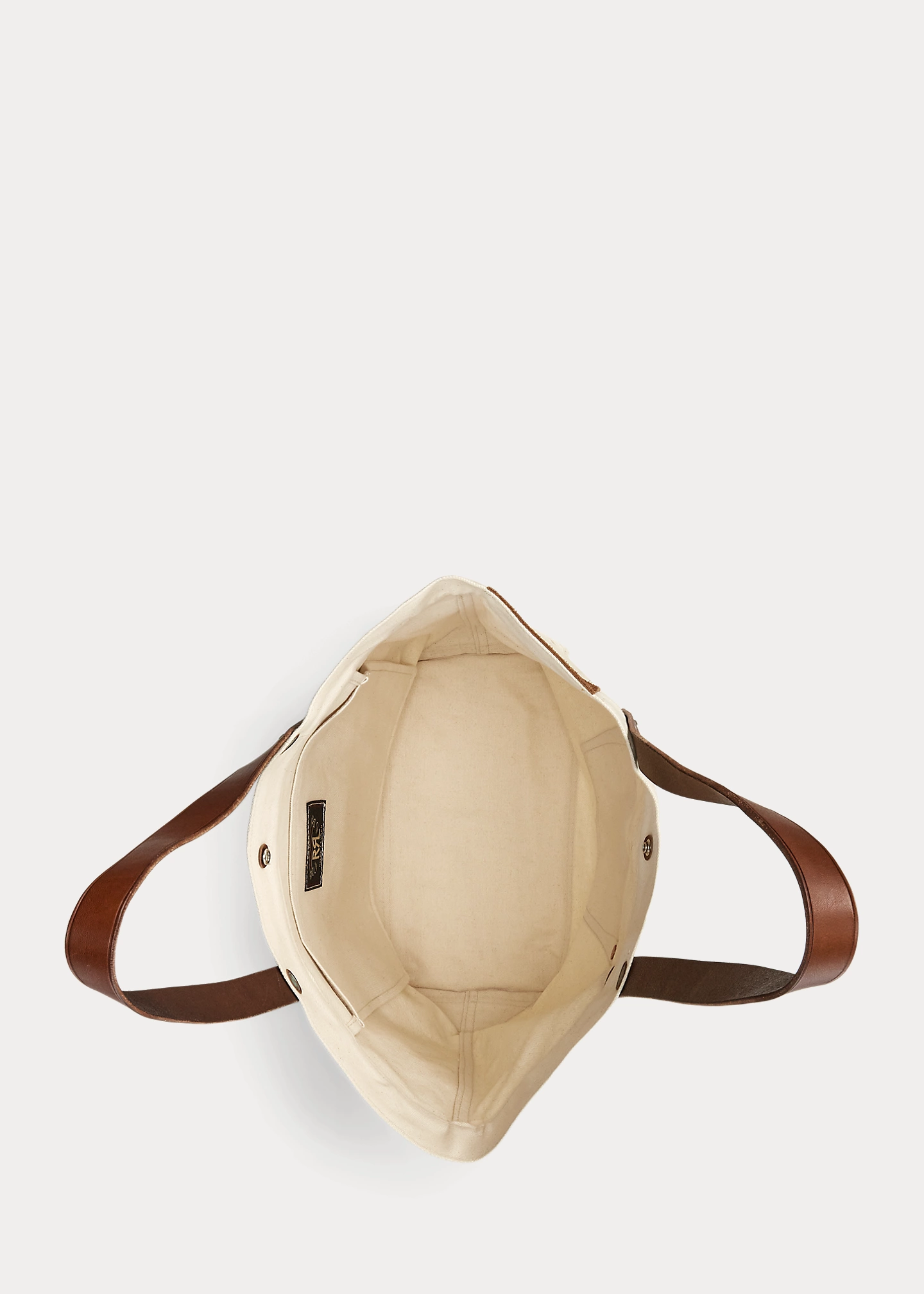 Brand bag Leather-Trim Twill Tote-,$28.43-2